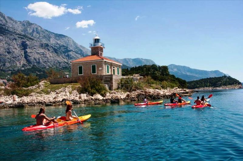 kayaking Makarska